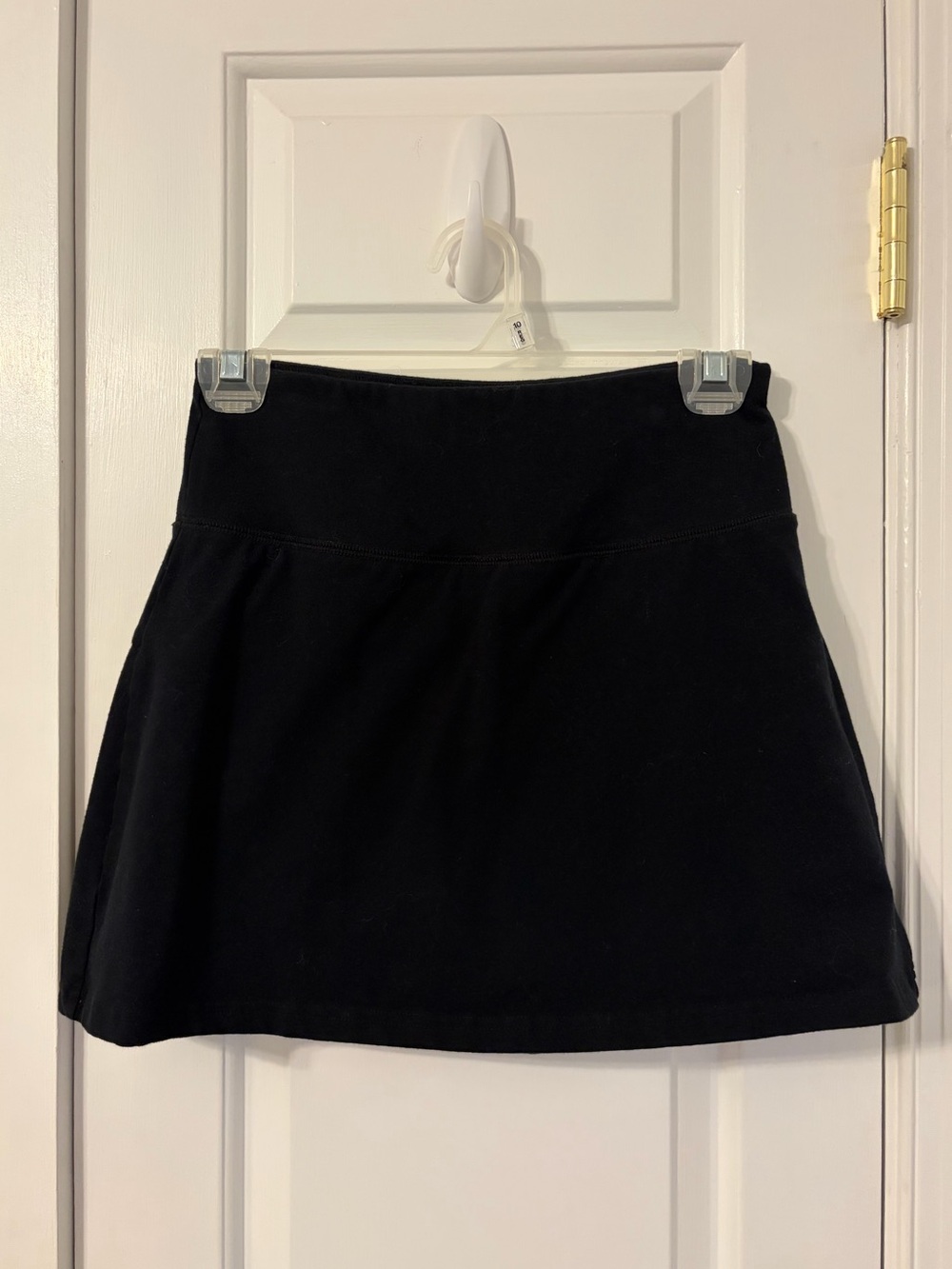 Hollister Cotton Black A-Line Skort